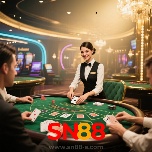 SN88：Mostre sua habilidade nas mesas de poker e vença os adversários!