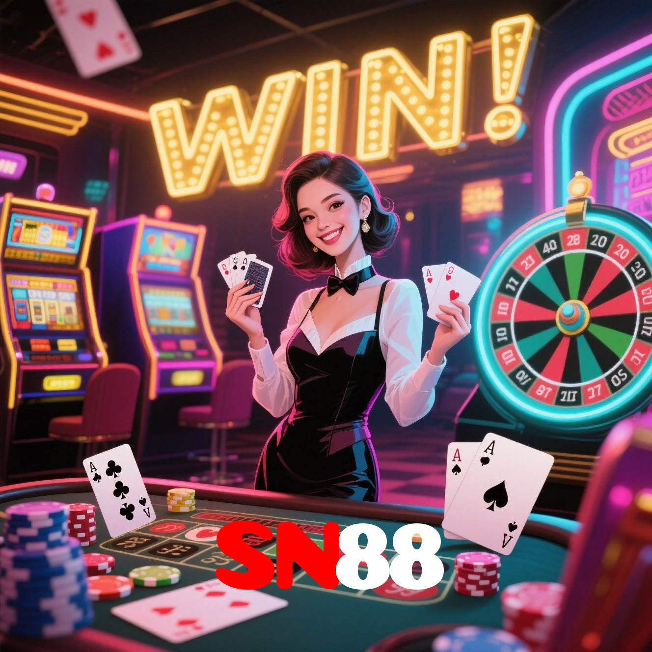 SN88:Gire as slots e vença com grandes prêmios!