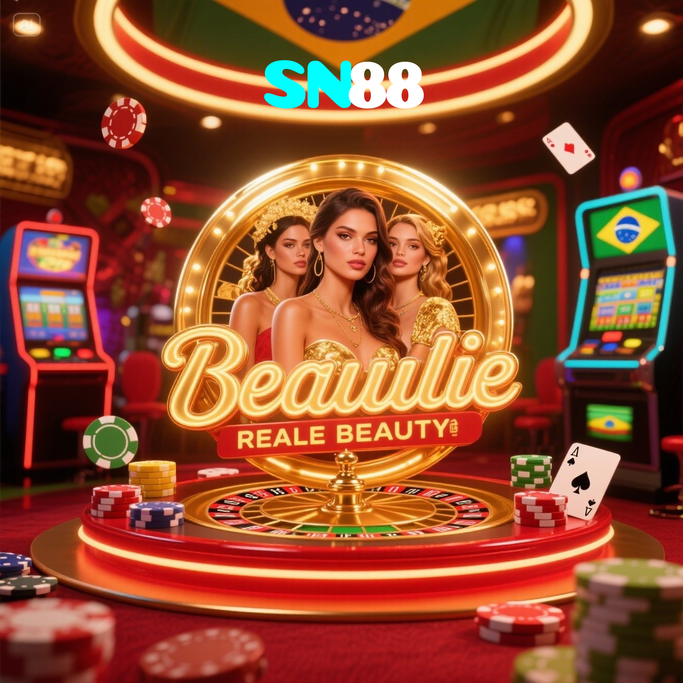 SN88:Apostas ao vivo no futebol e grandes prêmios no cassino online!