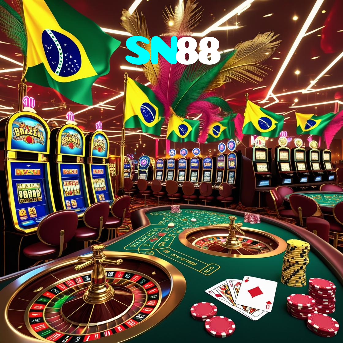 SN88:Gire a roleta e conquiste grandes prêmios em nosso cassino!
