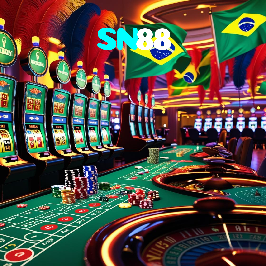 SN88:Apostas no futebol e diversão em blackjack e roleta online te esperam!